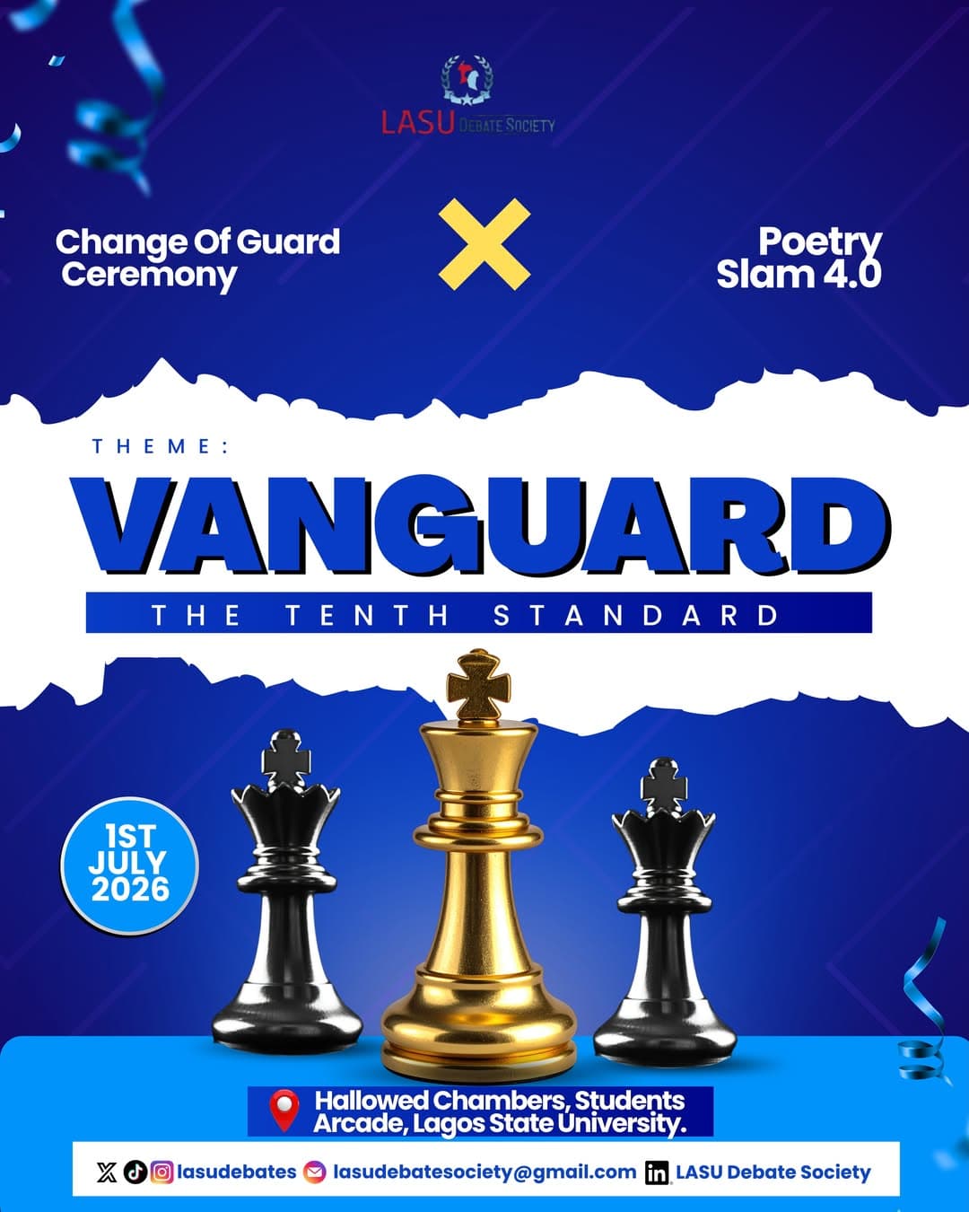 Change of Guard & Poetry Slam